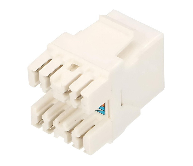 ExtraLink  Moduł keystone port RJ45 UTP 6 (biała) - 1323217 - zdjęcie 2